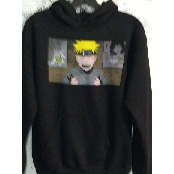 Naruto Men's Black Hoodie Small - Picture 2 of 8